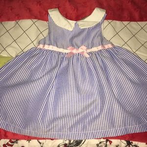 Nursery Rhymes 9 month seersucker dress
